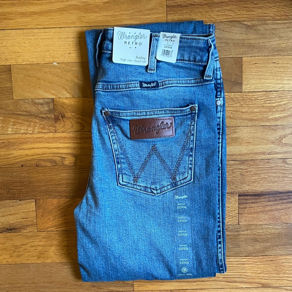 Wrangler Bailey high rise boot cut